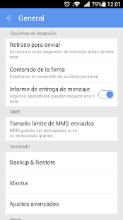 Download GO SMS Pro Spanish language pa